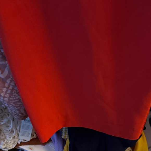 Gianni Bini Vibrant Red Jumpsuit with Button Accents - Picture 4 of 6